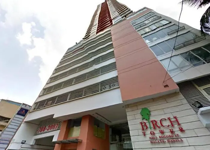 Birch Tower A1 Front Of Robinsonmla Rizal Park Apartment Manila